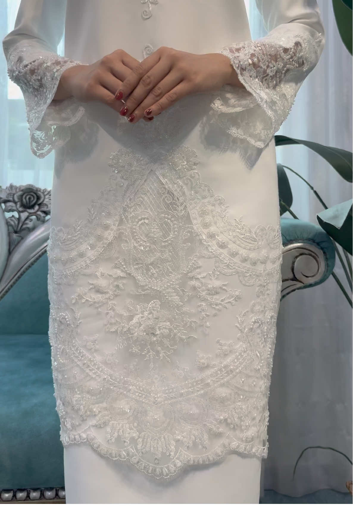 OPEN PRE ORDER KURUNG JUWITA OFFWHITE ! LIMITED STOCK ! #fyp #bajunikah #offwhite #kurungjuwitarestock #preorderjuwita 