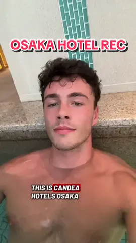 Onsen on the roof? Great vibes and a nice recovery sesh at our hotel in Osaka #onsen #osaka #japan #japantravel #osakahotels 