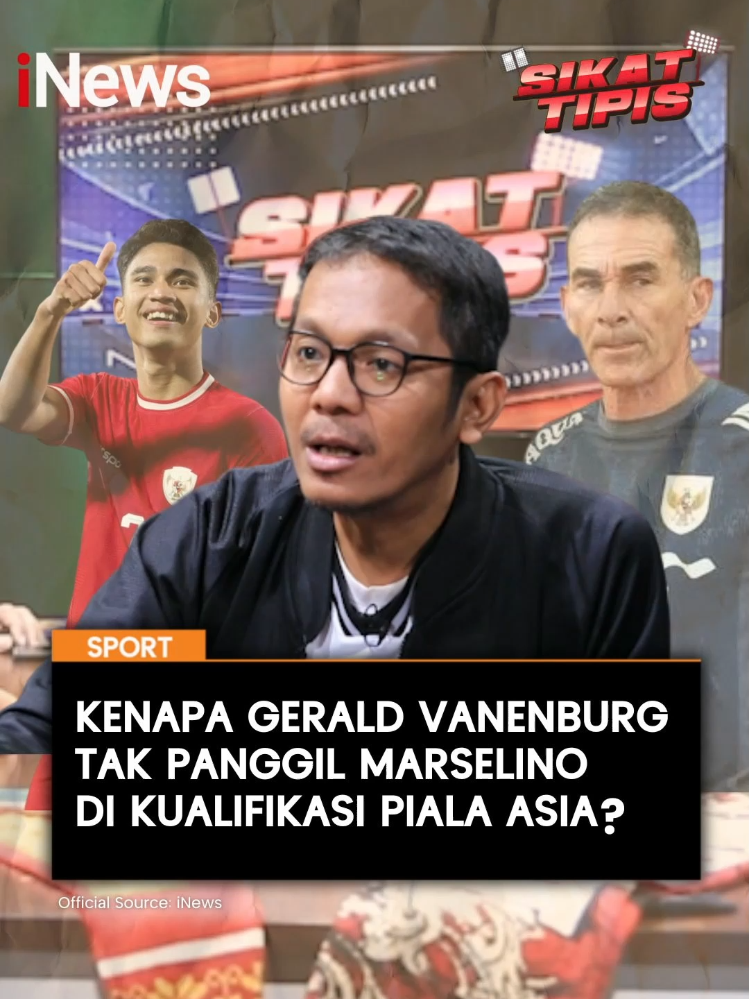 Kenapa Gerald Vanenburg Tak Panggil Marselino di Kualifikasi Piala Asia? Keputusan Gerald Vanenburg tak panggil Marselino Ferdinan di kualifikasi Piala Asia U-23 mendapat sorotan. Pasalnya Vanenburg seolah tak menurunkan kekuatan terbaik sehingga Timnas Indonesia U-23 gagal ke Piala Asia.  Akmal Marhali juga ikut mengkritisi, harusnya ada skala prioritas di mana Piala Asia U-23 seharusnya lebih penting dari uji coba tim senior. Saksikan selengkapnya di Podcast Sikat Tipis di YouTube Official iNews. https://www.youtube.com/playlist?list=PL2_o8NARFWB0D2R0JbLVezHky4M61SXDn #SikatTipis #Podcast #TimnasIndonesia #Naturalisasi #GeraldVanenburg #AkmalMarhali