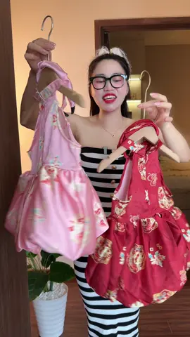 Váy thiết kế trung thu cho bé