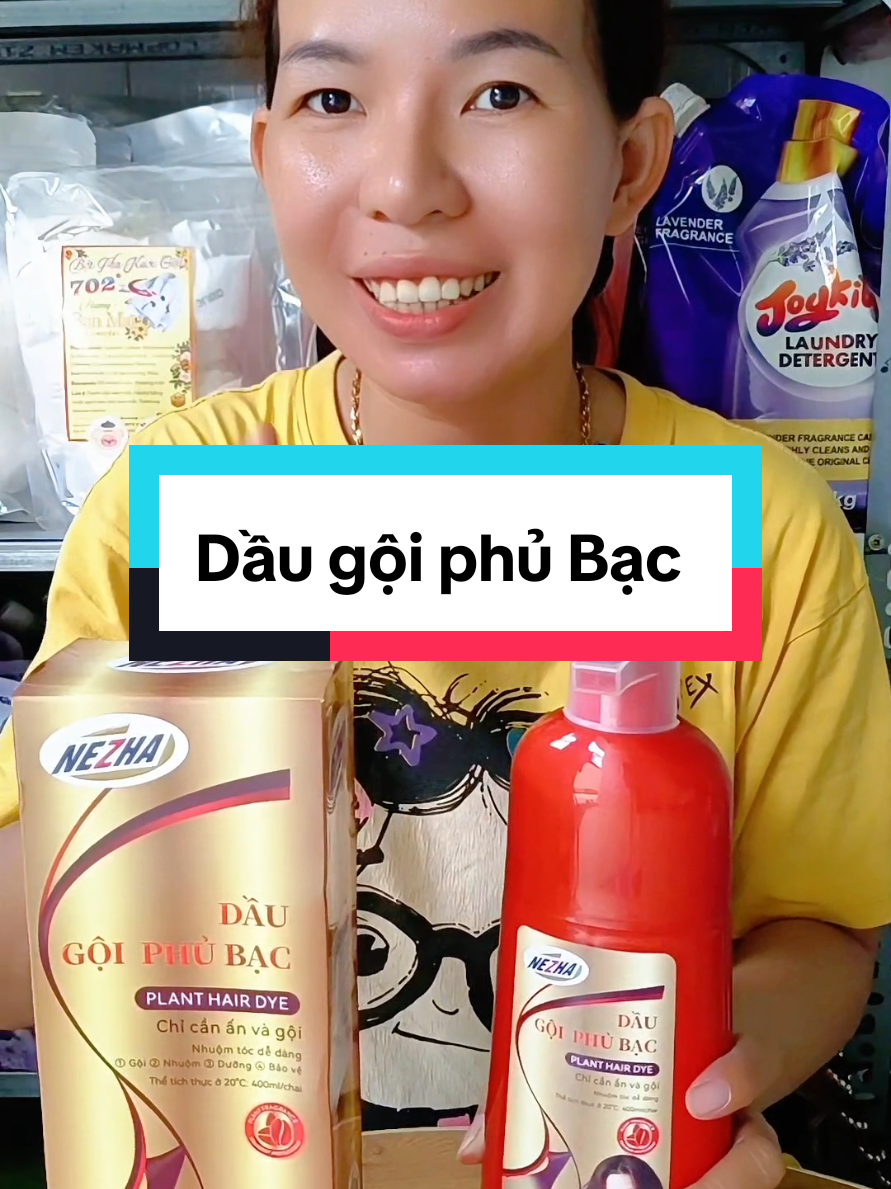 Dầu gội phủ Bạc thảo dược Nezha chai to 400 ml.  #couttayninh90 #nhuomtoc #nhuomtoctainha #xuhuong #viral @Cô Út Tây Ninh @Cô Út Tây Ninh @Cô Út Tây Ninh 