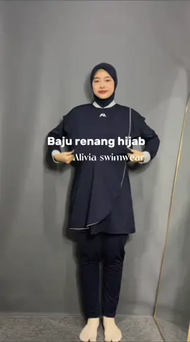 Koleksi terbaruuu nihh 😍 #bajurenangmuslimah #aliviaswimwear #swimsuits #outfitrenang #aliviahouse 