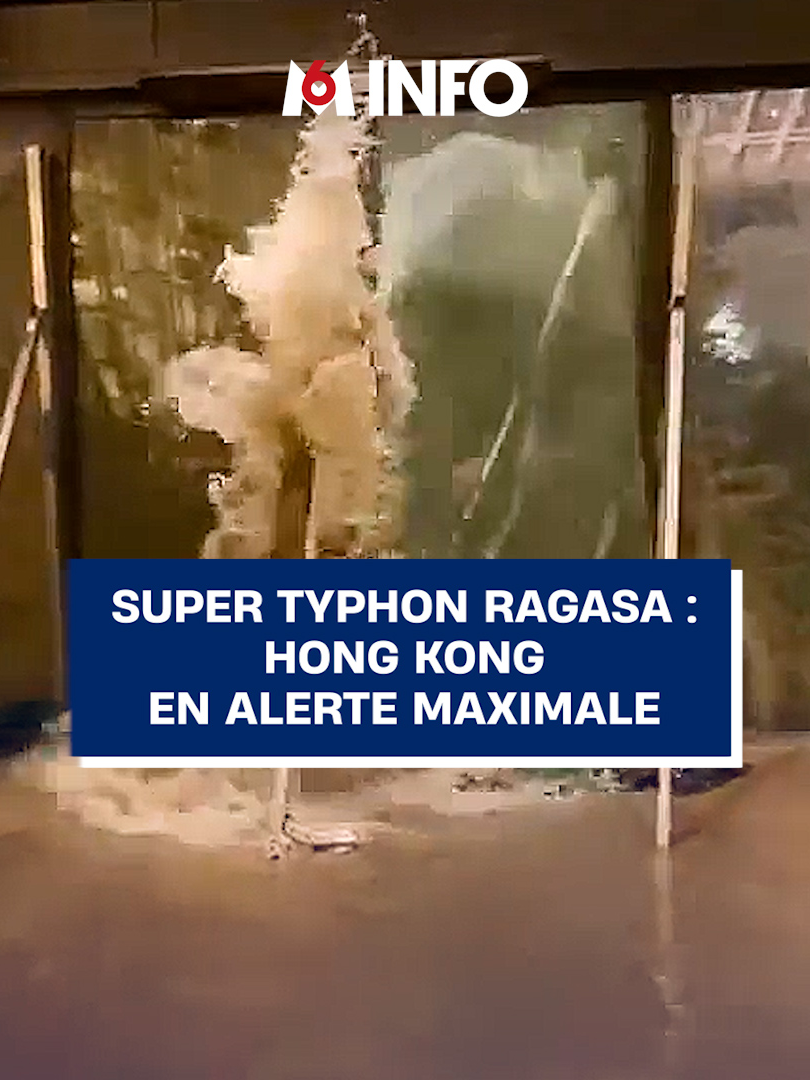 🌪️ Le sud de la Chine est frappé ce mercredi par le super typhon Ragasa. Hong Kong est en alerte maximale et plusieurs centaines de milliers de personnes ont été évacuées. À Taïwan, 14 personnes sont mortes après la rupture d'une digue. #sinformersurtiktok #m6info #actu #info #pourtoi #ragasa