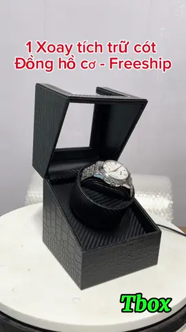 Hộp xoay lên cót đồng hồ cơ#hoptichcotdongho #hoptichcot #hopbaoquandongho #hopdungdongho #xuhuong 