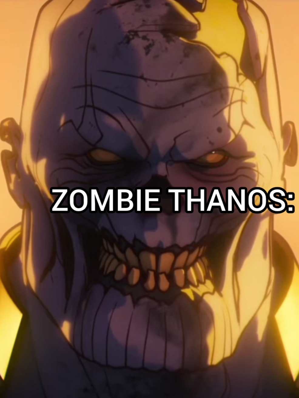 This bro killed Thor.🥶#zombiemarvel #fypedits #fyp #pov #thanos 