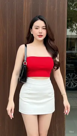 Chân váy ngắn cạp trễ xinh xĩu #chanvayxinh #thoitrangnu #vayxinh #thaoshoptienich #xuhuong 