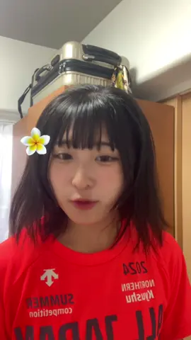 ボルトさんに会う前日楽しみすぎてこんなことばっかしてた🫨ロングにしたくなったから昔買ったエクステつけた笑#三好美羽 #陸上100m #おすすめ #jk 