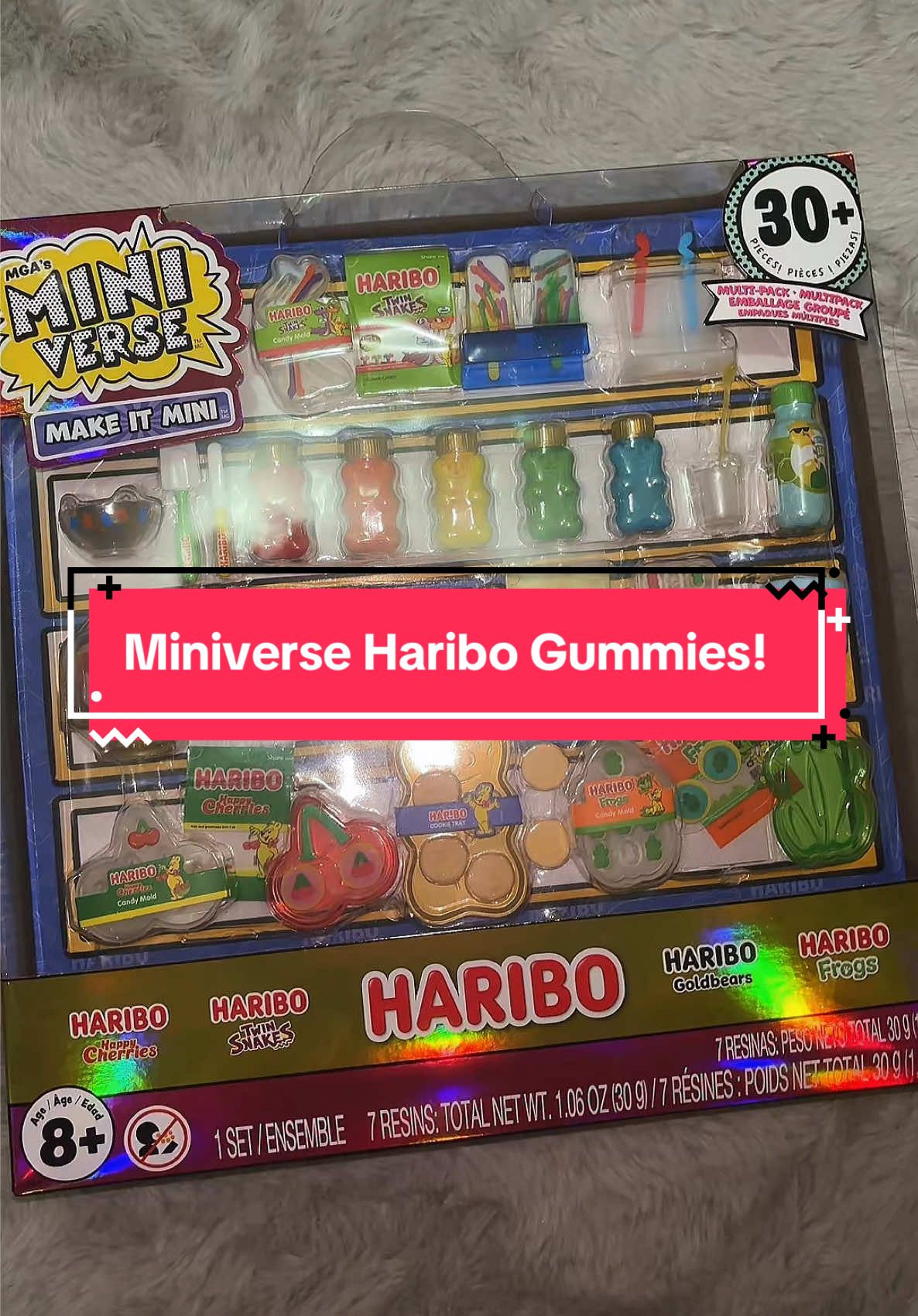 @Miniverse Haribo Gummies Finally!🤩❤️‍🔥✨ #miniverse #miniverseharibo #minilife #fyp #viral  