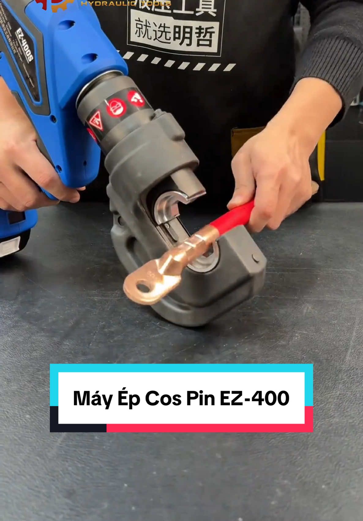 Máy Ép Cos Dùng Pin EZ-400, hàm ép từ 16-400mm2 #xuhuong #pada #sieuthiphatdat #Phatdattools #mayepcosdungpin 