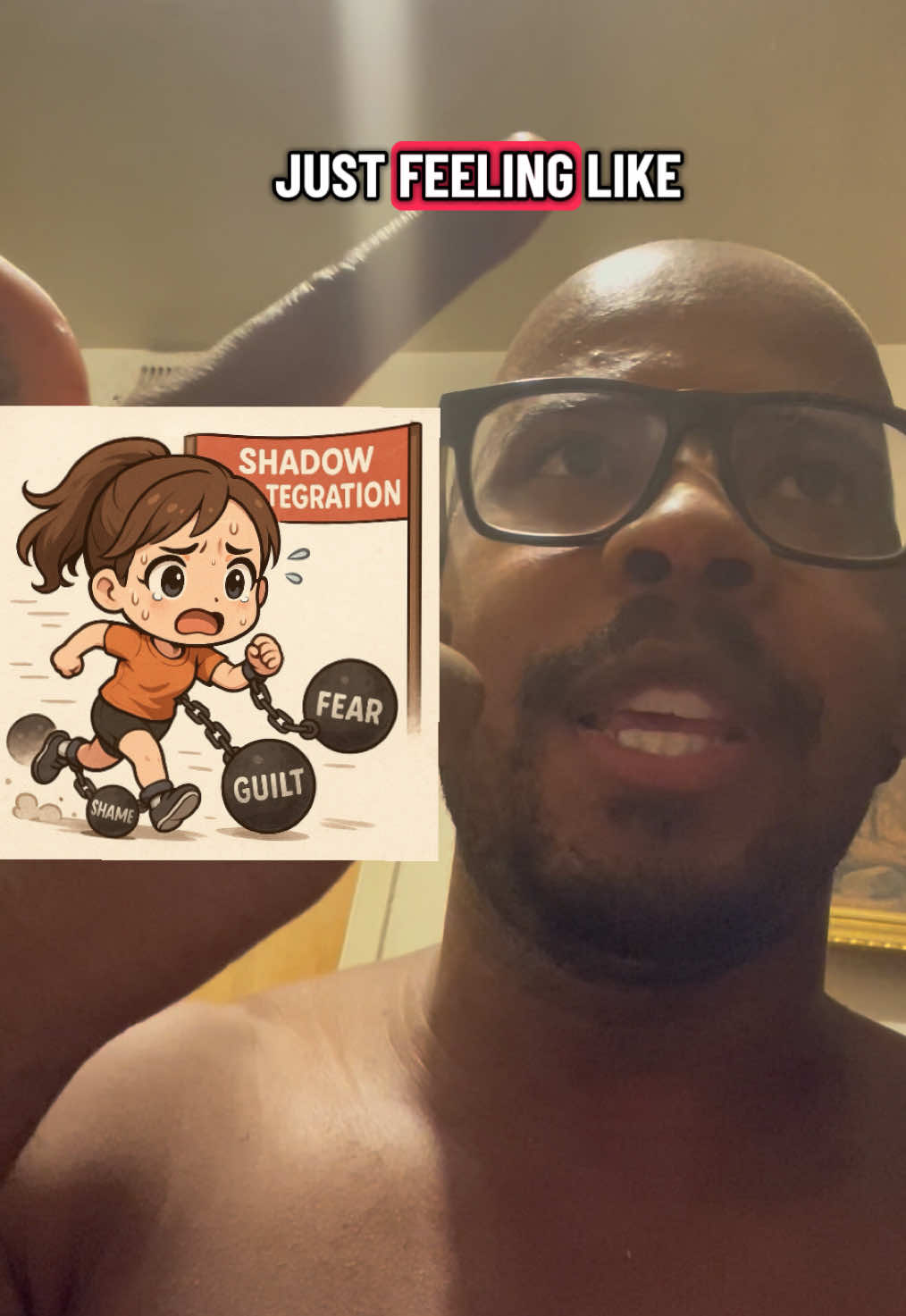 Carl Jung once wrote “The shadow is a moral problem that challenges the whole ego-personality, for no one can become conscious of the shadow without considerable moral effort. To become conscious of it involves recognizing the dark aspects of the personality as present and real.” The idea that I'm positing comes from my personal practice and meditations, but it is resonant with Jung's  observation that the shadow is a moral problem. I'm positing that the first big hurdle to shadow integration is in fact morality. You have to let go of morality BARE MINIMUM while you're doing the work. Because if you don't then you'll be distracted by managing shame, guilt, and fear of being bad which will prevent effective integration. Morality is a form of dualistic thinking; That thinking is the very mechanism that creates the separation of the shadow. By setting it aside for a time, instead of looking at yourself as disconnected pieces, you begin to view yourself as the wholeness of all that you are. Every aspect becomes informative rather than parts to be thrown away vs parts to be embraced. It's only after this point that you can consciously choose which parts you will act out, but you understand all the options available to you in a spirit of truth. This spirit of truth, the lack of resistance to all that is, is what expands the quality of your awareness and understanding of people, situations, and the world around you in a profoundly empowering manner. I'm not encouraging an outright rejection of morality, but rather a suspension of it's tyranny during the process of shadow integration. Because when you return to it after doing the work, the clarity and understanding you return with will greatly improve your ability to truly be moral. #shadowwork #selfactualization #psychology #philosophy #spirituality 