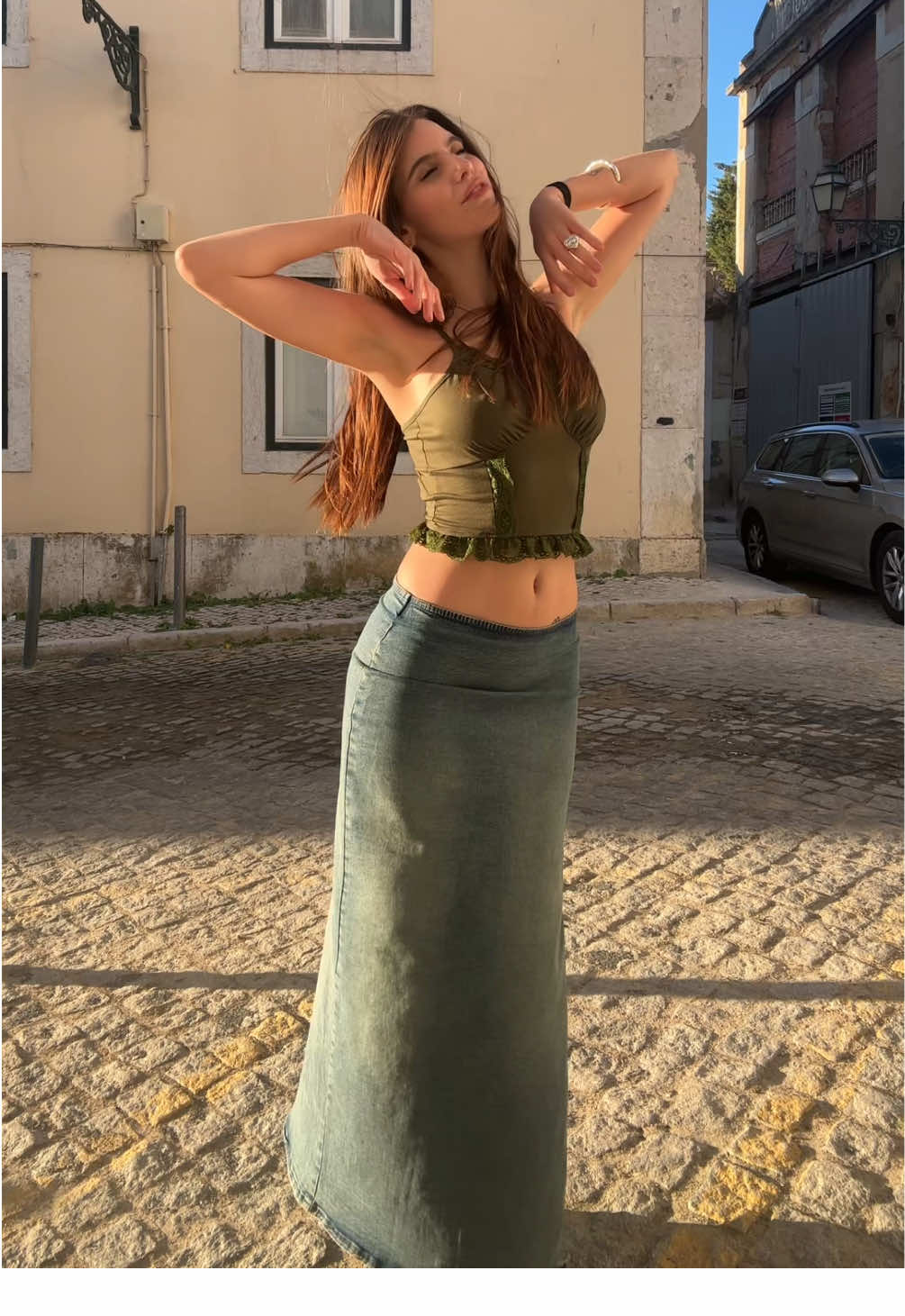 Outfit check in Lisbon #outfitinspo #fyp 