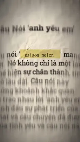 love saigon melon 