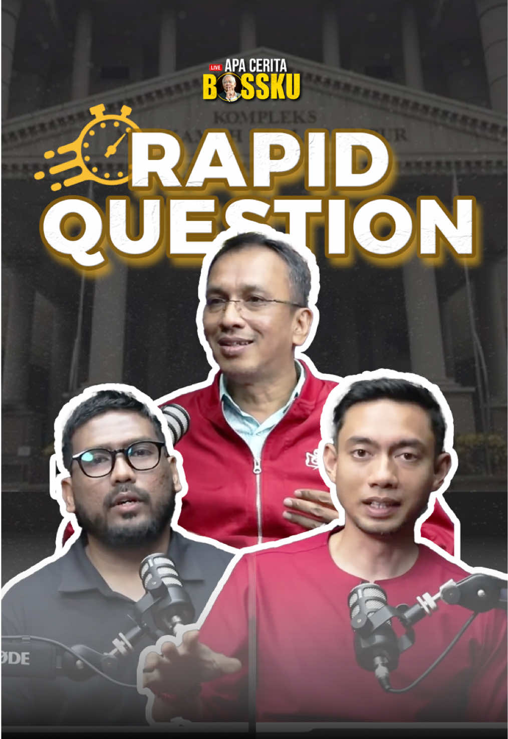 Rapid Question bersama Datuk Tengku Azman, Ketua UMNO Bahagian Bukit Bintang. #ApaCeritaBossku #Podcast Full Podcast di YT: Apa Cerita Bossku Live di TikTok @najibrazak11
