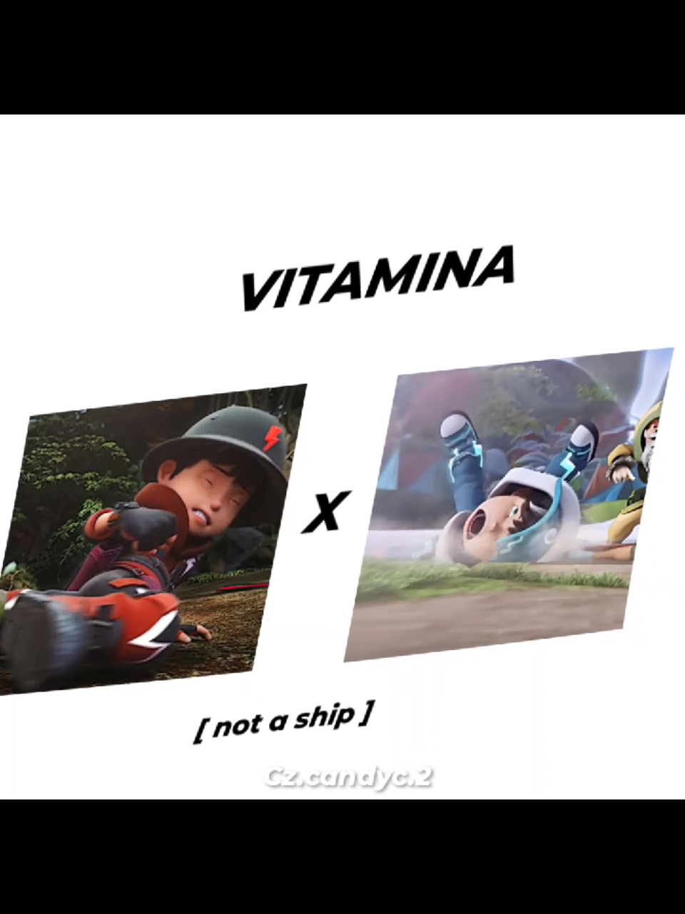 Vitamina meme! [not ship😋] #boboiboyhalilintar #boboiboyice #meme #animetion #fyp 