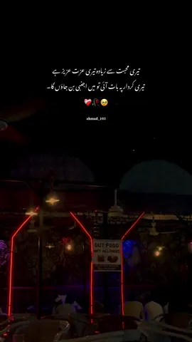 تیری محبت سے زیادہ تیری عزت عزیز ہے❤️‍🩹#videos #foryоu #status #esthetics 