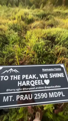 Sindoro+Sumbing view  sunrise from Prau🤍🤏 gunung lainnya yg seharusnya keliatan dari Prau itu semuanya ketutupan awan🥲 #gunungprau #harryvaughan #aqeelacalista #asmaragenz #harqeel 