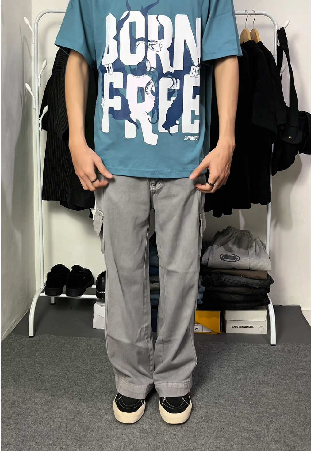 Kaos boxy oversize katun 20s #kaosboxy #boxyshirt #localbrand #boxyoversize 