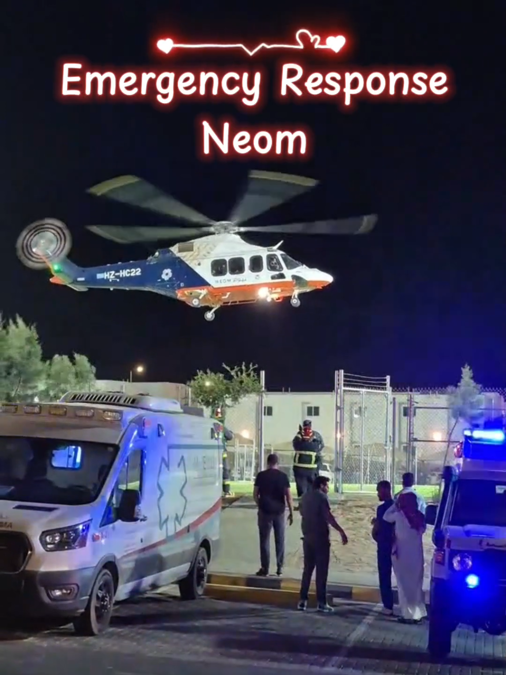 Neom Emergency Response #saudiarabia #nationalday #neom  #emergency #response 