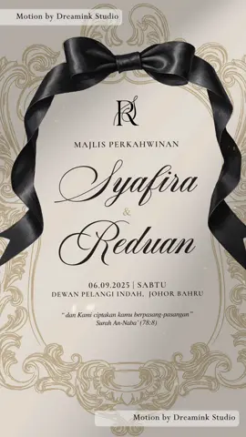 #invitationideas, #diyinvitations, #kaddigitalkahwin #weddinginvites, #motiongraphics 
