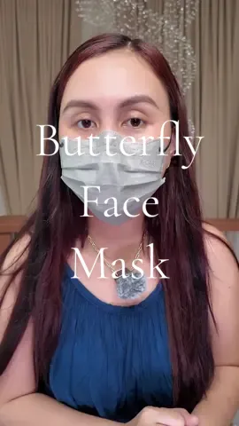 Uso na naman ang ubo at sipon #butterflymask #facemask 