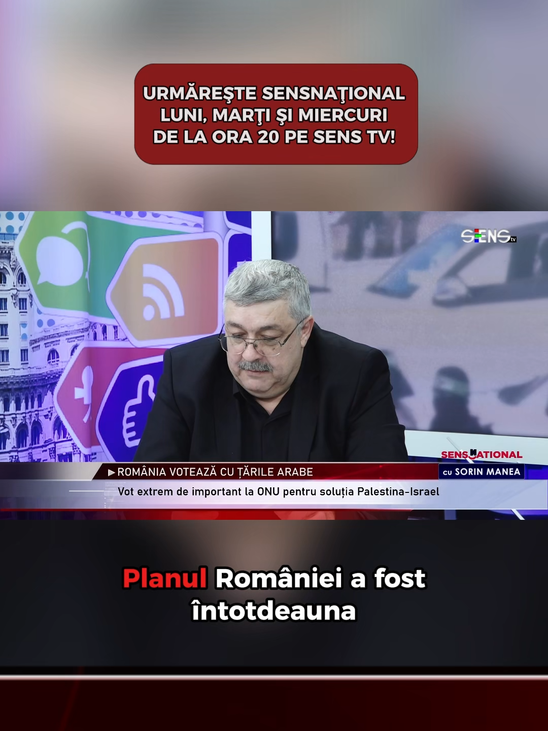 Sorin Zaharia | Care a fost planul României? #senstv #ForYou #Romania #FYP #bucuresti #podcasts #Politics #Europe
