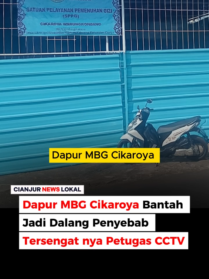 Dapur MBG Cikaroya Bantah Jadi Dalang Penyebab Tersengat nya Petugas CCTV Pihak pengelola SPPG MBG Desa Cikaroya Kecamatan Warungkondang menyatakan, kecelakaan kerja yang dialami MI (27) saat memasang CCTV merupakan murni kesalahannya tidak menerapkan Standard Operating Procedure (SOP) yang berlaku. Selengkapnya https://wartacianjurnews.com/dapur-mbg-cikaroya-bantah-jadi-dalang-penyebab-tersengat-nya-petugas-cctv/