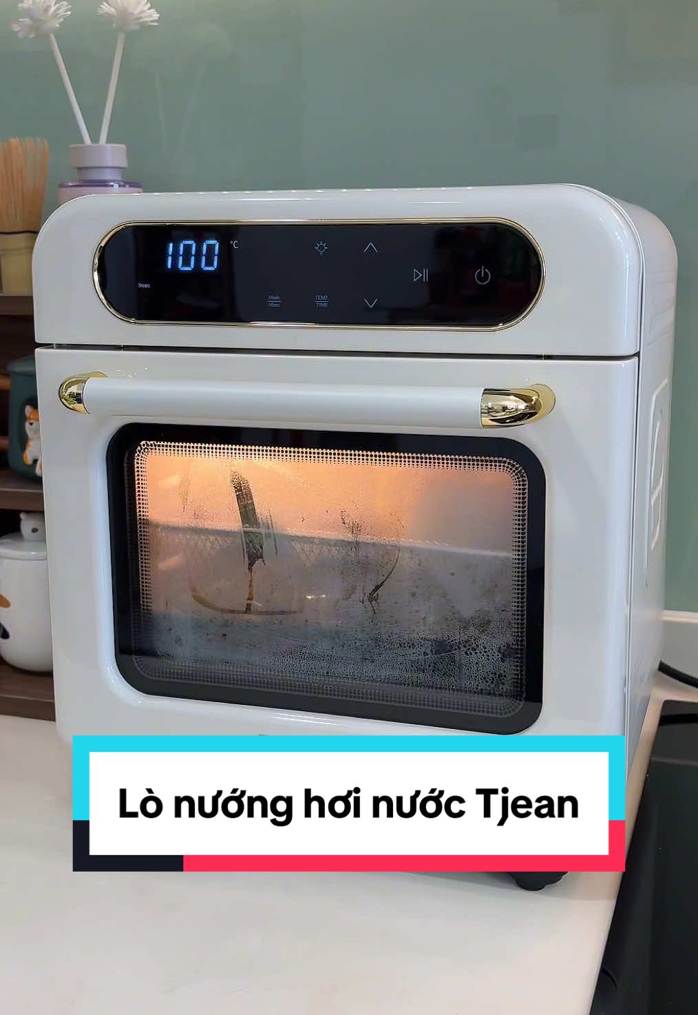 Lò nướng hơi nước TJEAN đa năng vừa chiên không dầu vừa hấp hay nướng hơi nước đều làm được nha #noichienkhongdau #lonuonghoinuoctjean #noinuonghoinuoc #lonuong #xuhuong 