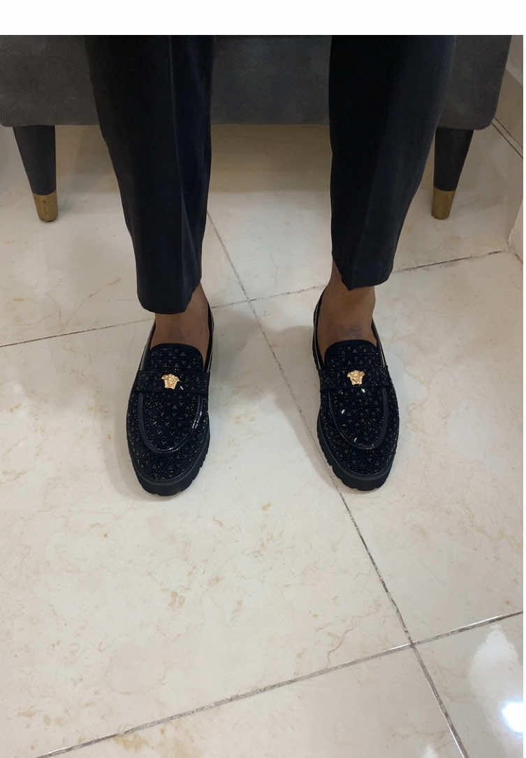 Call/whatsapp:07063590733 Price :49000 Sizes:40-46 Versace shoes #FootwearForSale  #lagos #idumota #balogunmarket #mandalas #abuja  #ShoeTok #ShoeSale #Sneakerheads #ShoesOfTikTok #FashionFinds #SneakerCulture #ShoeGoals #FootwearFashion #TrendingShoes #TikTokShop #OOTD (Outfit of the Day) #SneakerFreak #shoelover  #ShopTikTok #styleinspo #viralshoes #trendingkicks #tiktokmademebuyit #sneakerslove #kicksoftheday #unboxingvideo #unboxin #TikTokFashion #shoegame #dripcheck #styleinspo #footweargoals #viralshoes #Ghana #ghanatiktok #nigeria #nigeriatiktok #lagos