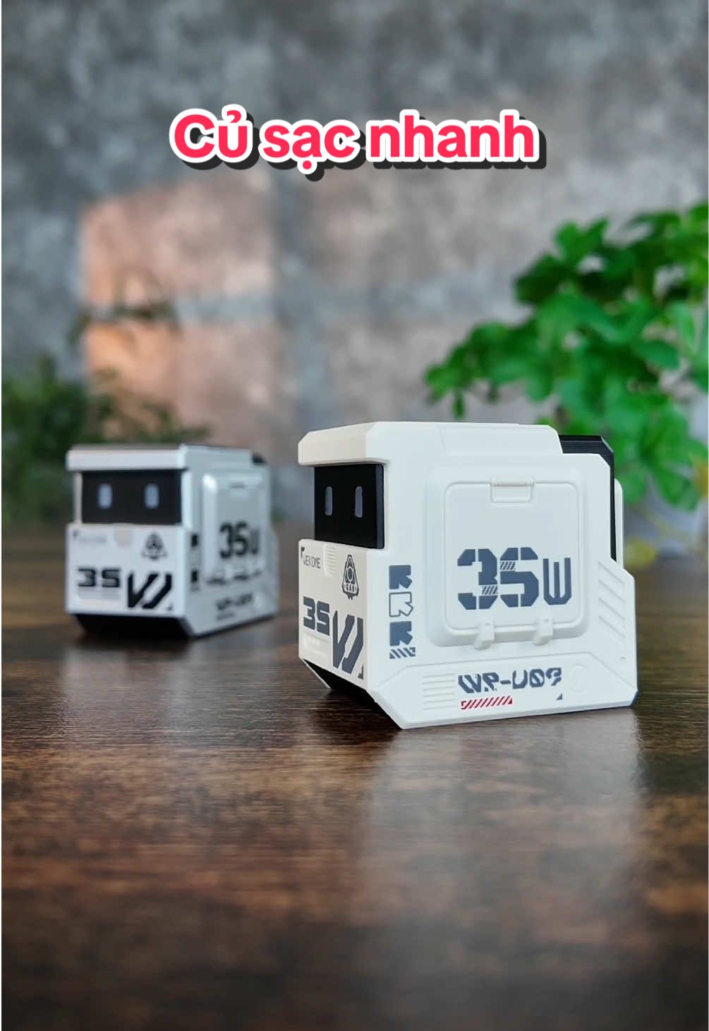 Củ sạc nhanh 35W nhà Wekome quá tiện nè anh chị em #cusacnhanh #cusacwekome #joechill 