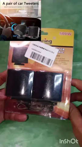 500W 2PCS Car Speakers Car Stereo Tweeter Speakers Mini Car Speaker Tweeters Universal Dome Tweeter Player #Tweeter #500watts