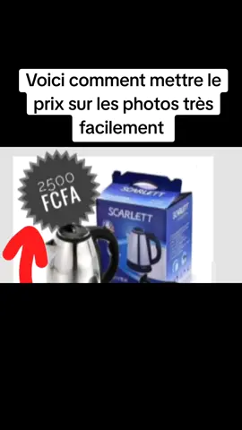 Comment mettre le prix sur les photos #mettre_prix #prix_surphoto #afficher_prix 
