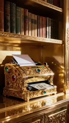 Sound of printing money : #wealth #gold #rich #abundance #money 