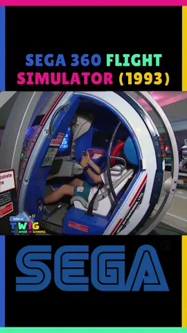 Sega 360 Flight Simulator In 1993. #sega #flightsimulator #90s #nostalgia #videogames 