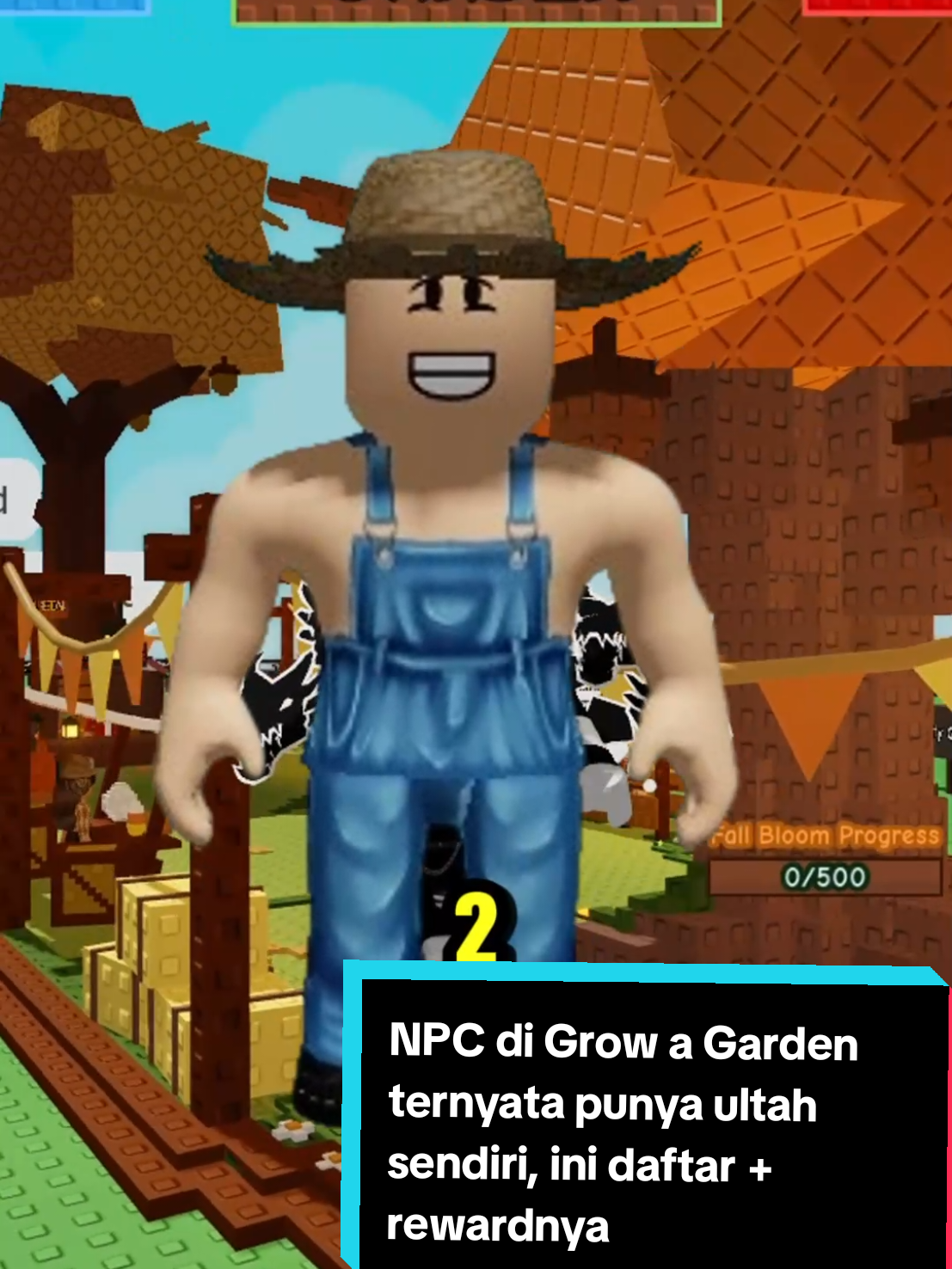 NPC di Grow a Garden ternyata punya ultah sendiri, ini daftar + rewardnya #roblox #growagarden🥒🌶 #gag #Fyp #robloxfyp 