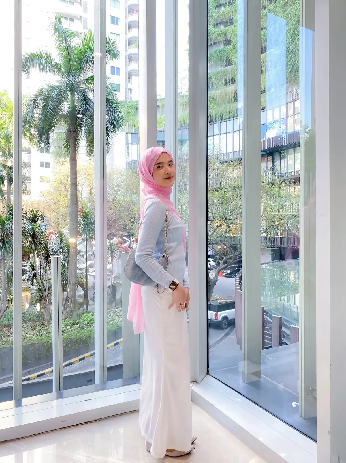 livin' the moment — pretty hijab from @Hurin'in Hijab  #hijabstyle  #OOTD  #hijab #style #outfitideas 
