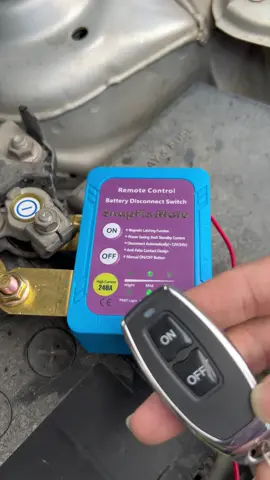 Remote Battery Disconnect Switch 12V Battery Kill Switch 200A Anti Theft Isolator with Remote Control and Battery Negative Cut Off Function #remotebatterydisconnect #batterydisconnectswitch #Killswitch #batterykillswitch #batteryswitch 