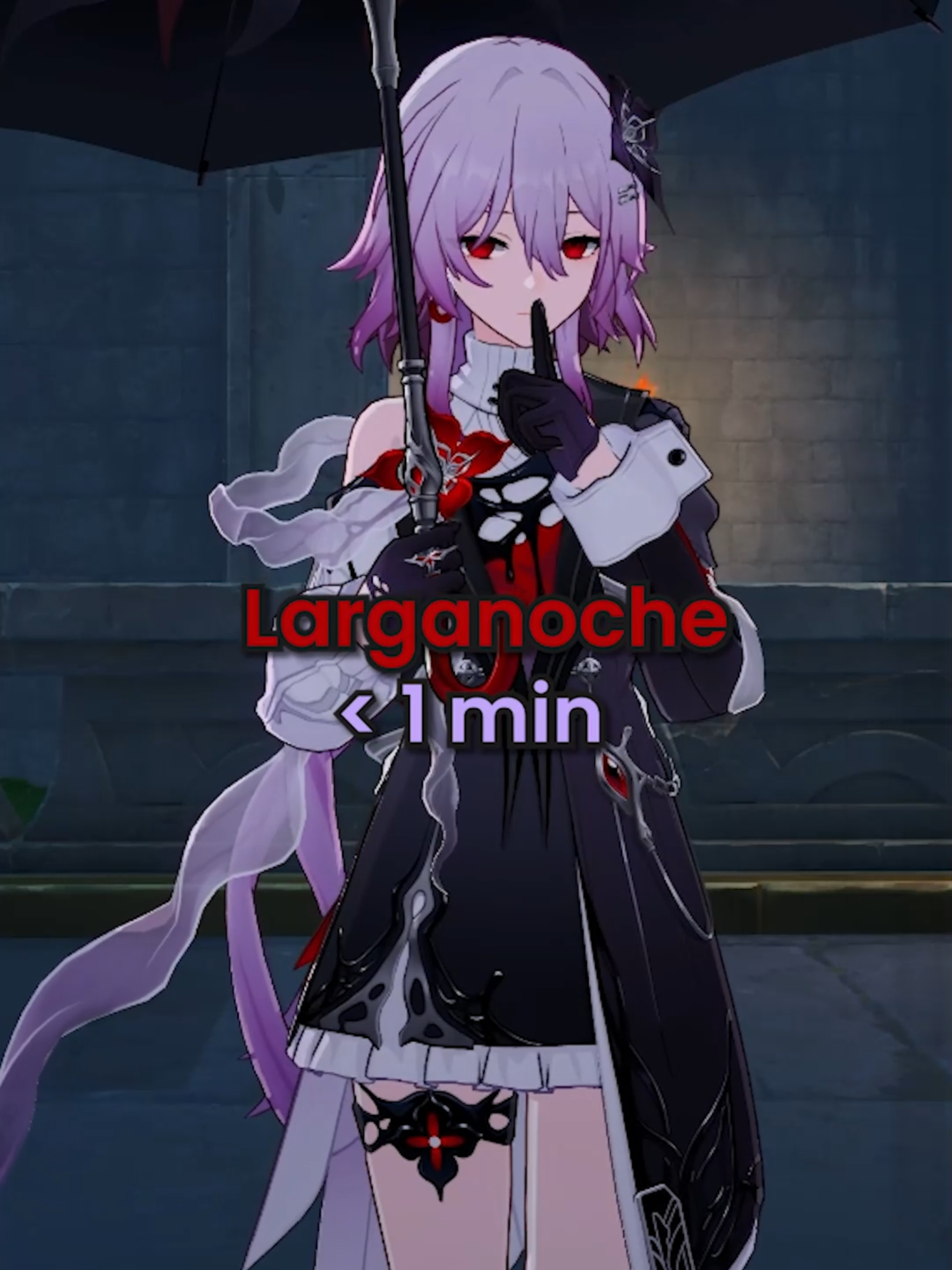 La guía de Larganoche / Evernight que necesitabas en menos de 1 minuto! 🏵 #HonkaiStarRail #hsrcreators #hsrguide #evernight #HSR36Guide