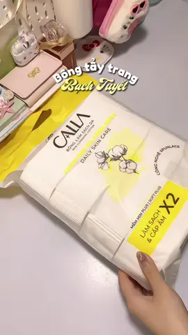 Bông tẩy trang Bạch Tuyết dùng êm lắm lunn #bongtaytrang #bongtaytrangbachtuyet #bongtaytrangcalla #reviewlamdep #bongtaytrangquocdan 
