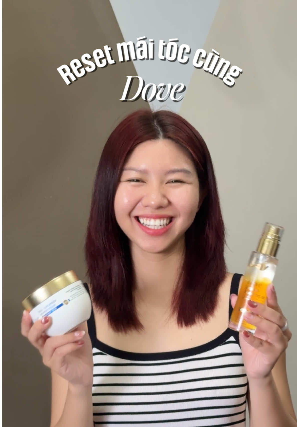 Tóc đẹp là mood cũng lên theo luôn á mấy bà #DoveVietNam #UongDove #TocTaiSinh #HopTacCungUnilever #goclamdep