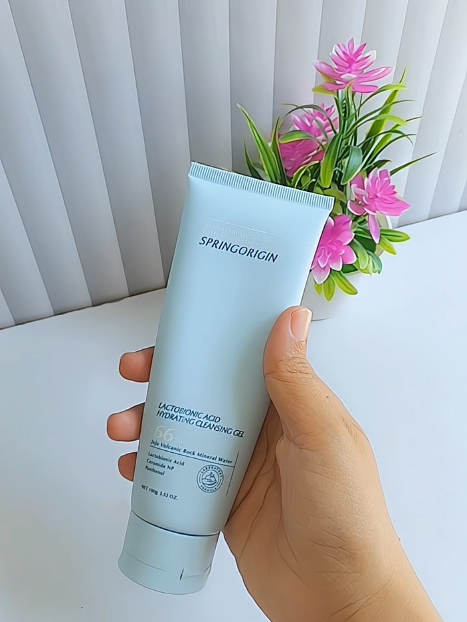 @springoriginofficial bukan pencuci wajah biasa karena biikin kulit bersih,,lembap sejak pemakaian pertama😍 #springorigin #facialwashkulitsensitif #facialwash #springoriginlactobionic #dijamincuan 