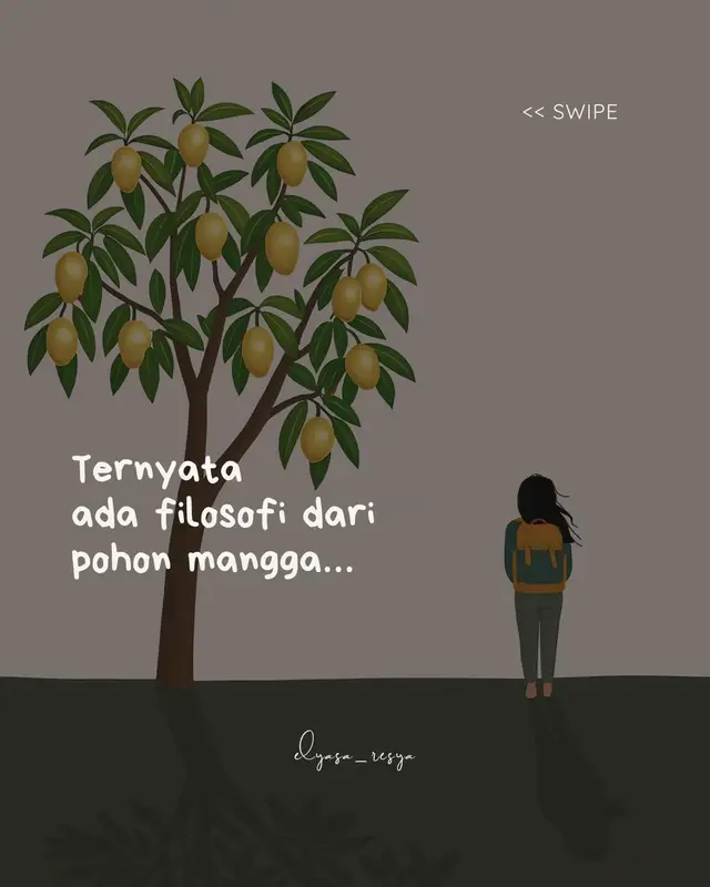 Prosesmu yang panjang seringkali sepi, tapi begitu ada hasil, semua orang datang. Dan ketika jatuh, mereka pun pergi. Menurutmu, lebih sakit mana? diacuhkan saat berjuang, atau ditinggalkan saat jatuh? #filosofipohon #katakata #motivasi #renungan #perjuangan   