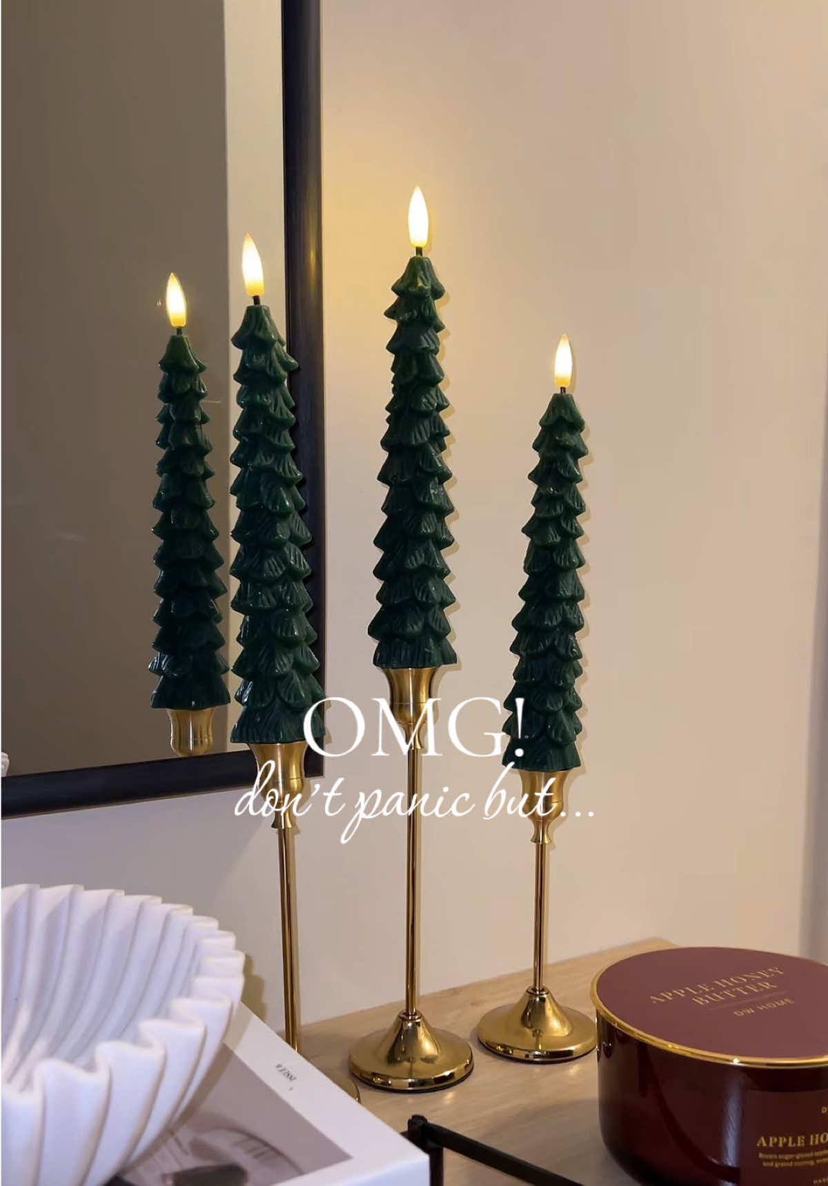 FREE shipping 🎄✨🕯️  #homefinds #homedecor #xmas #tiktokshopholidaydeals #christmasdecor 