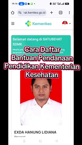 Cara Daftar Bantuan Pendanaan Pendidikan Kementerian Kesehatan #fyp #beasiswakemkes2025 #beasiswasdmk #dokter #nakes 