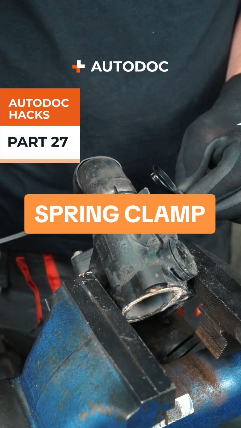 AUTODOC Hacks PART 27
 How to remove a spring clamp without using a puller🔧 👉 Follow us! 
 #howto #carhacks #autotips #diycar #autorepair 
