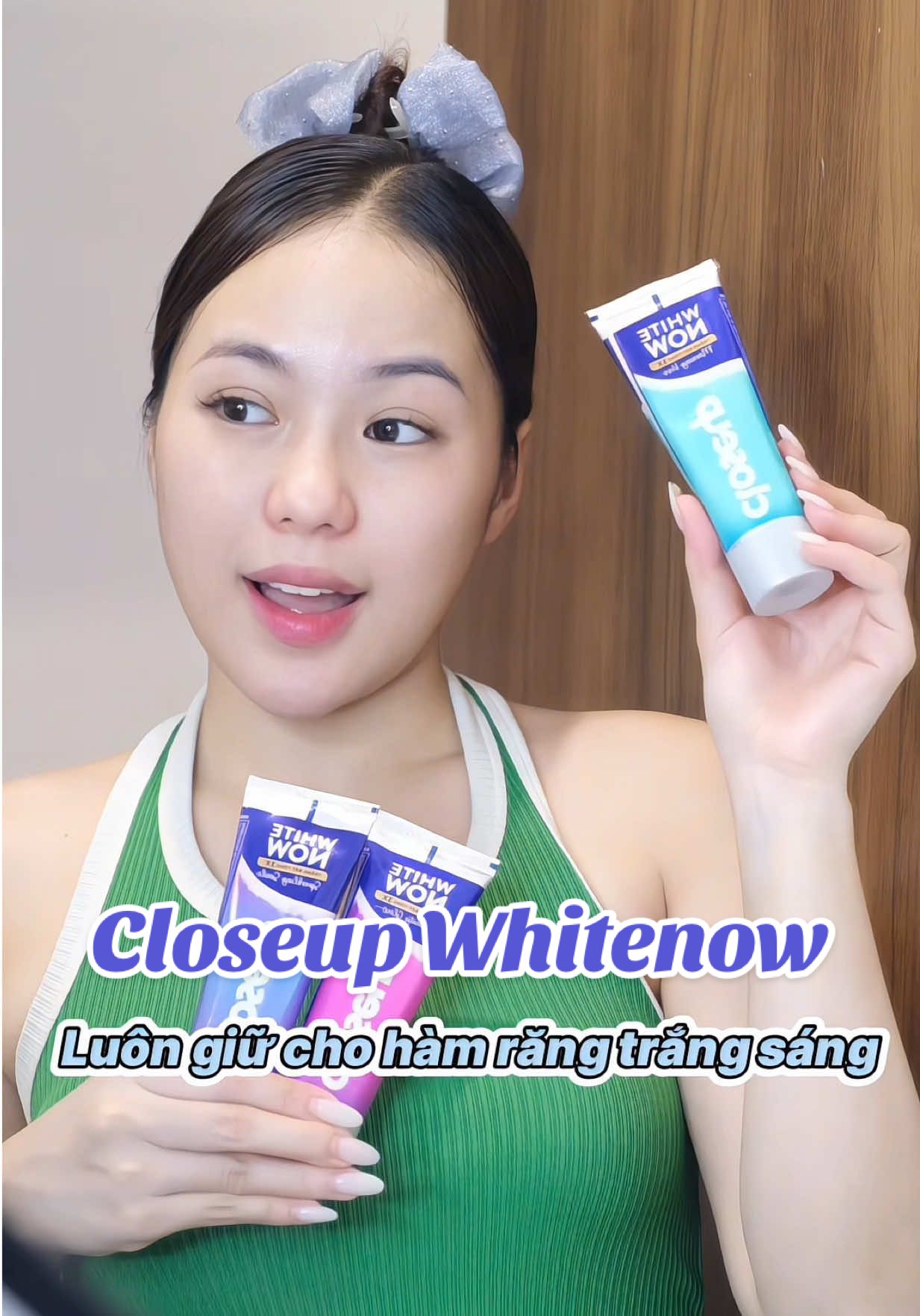 Closeup Whitenow mới cùng công nghệ ánh sáng xanh, cho răng trắng bật tông 3X #CloseupVN #Trangbattong3X