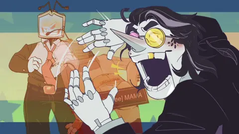 ⚠️SUGGESTIVE⚠️ please scroll if this type of context makes you uncomfortable!!!…also I have reuploaded due to the timing being off and it bothered me so 😗…anyway go f*ck a TV and ship toxic Yaoi 💕 #deltarune #spamtenna #tenna #spamton #arttrend 