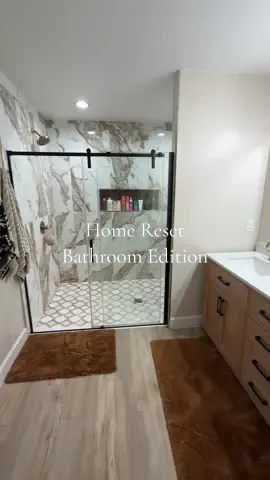 Nothing like a little 10pm bathroom cleaning session 😅 #momlife #latenightcleaning #momtok #nightroutine @SheaMoisture @THE OUAI @daisebeauty @Neutrogena @eos Products @dovemencare @LaRochePosayUS @Mrs. Meyer’s Clean Day @target @Mr.Clean @Dyson USA @Swiffer @Pendleton Woolen Mills 