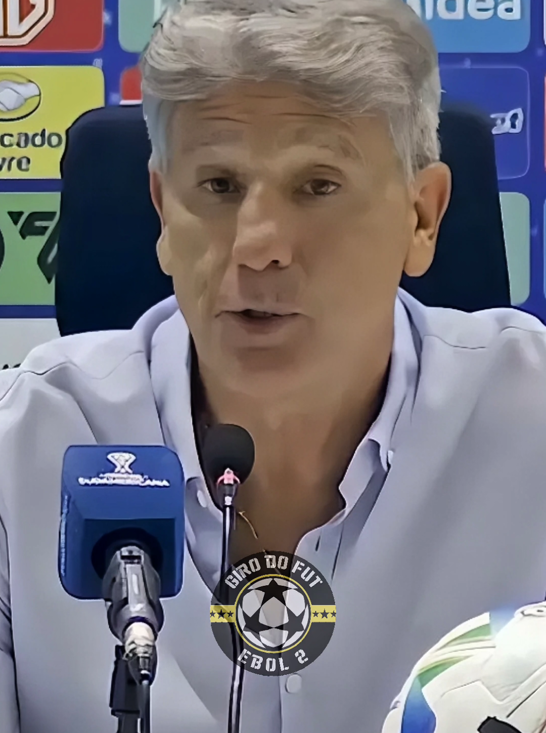 RENATO GAÚCHO FICOU BOLADO NA ENTREVISTA #renatogaúcho #fluminense #esporteviral #tiktoksports 