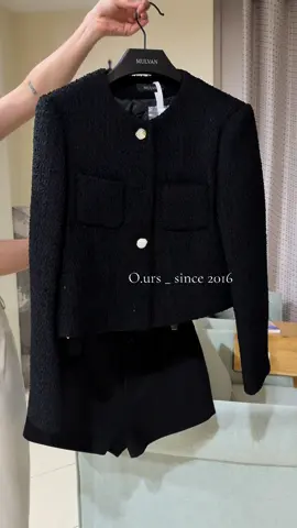 Set áo tweed phong cách Pháp nhà O.urs #OOTD #ours #viral #fyp #thoitrangnu 