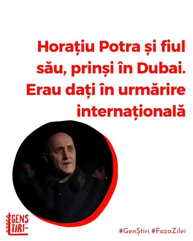 Horațiu Potra și fiul său, Dorian Potra, au fost reținuți în Dubai, după ce au fugit din România la începutul anului, conform surselor G4Media, Digi24, Antena 3 CNN. Cei doi erau dați în urmărire internațională, având pe numele lor un mandate de arestare preventivă. Liderul mercenarilor e acuzat de tenativă la comiterea unor acțiuni împotriva ordinii constituționale, nerespectarea regimului armelor și munițiilor, operațiuni cu articole pirotehnice efectuate fără drept și instigare publică. Parchetul General i-a trimis recent în judecată pe Horațiu Potra, fiul său, Călin Georgescu și alți 20 de suspecți. Dosarul vizează acuzații grave privind acțiuni împotriva ordinii constituționale. Potrivit anchetatorilor, gruparea ar fi pus la cale o tentativă de lovitură de stat, plan stopat după ce mercenarii lui Potra au fost opriți pe drum spre București. Călin Georgescu este acuzat de complicitate și comunicare de informații false. În cazul lui Horațiu Potra, acuzațiile includ nerespectarea regimului armelor, folosirea ilegală a materialelor pirotehnice și instigare publică. În dosar apar și numele lui Dorian Potra și Alexandru-Cosmin Potra, considerați parte a grupării, alături de alți 20 de așa-ziși „mercenari”. Procurorii invocă și o întâlnire din decembrie 2024, la un centru de echitație din Ilfov, unde ar fi fost pregătit planul de deturnare a unui protest politic. Anchetatorii susțin că mercenarii erau dotați cu materiale pirotehnice de mare putere și un număr mare de obiecte periculoase, destinate unor acțiuni destabilizatoare. Autor: Darius Drăgoi Surse: G4Media / HotNews Foto: Inquam Photos / Octav Ganea #GenȘtiri #știri #tineri #HorațiuPotra #CălinGeorgescu
